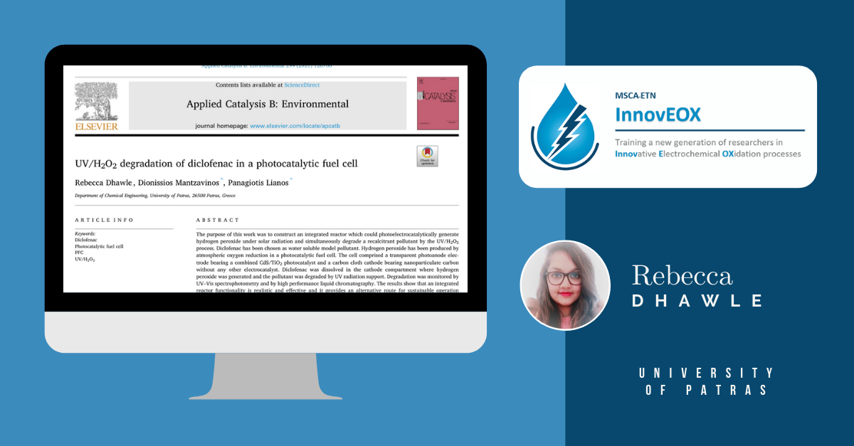 Rebecca Dhawle: UV/H2O2 degradation of diclofenac in a photocatalytic fuel cell